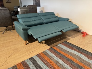 2,5 zits bank, blauw